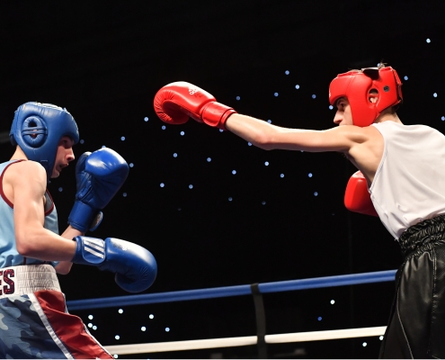 Finley James (West Ham) v Cameron Lavery (Impact)