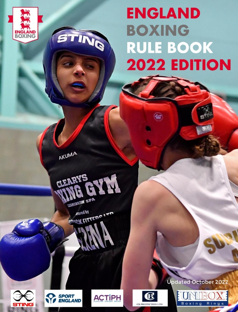 England Boxing Rule book England Boxing