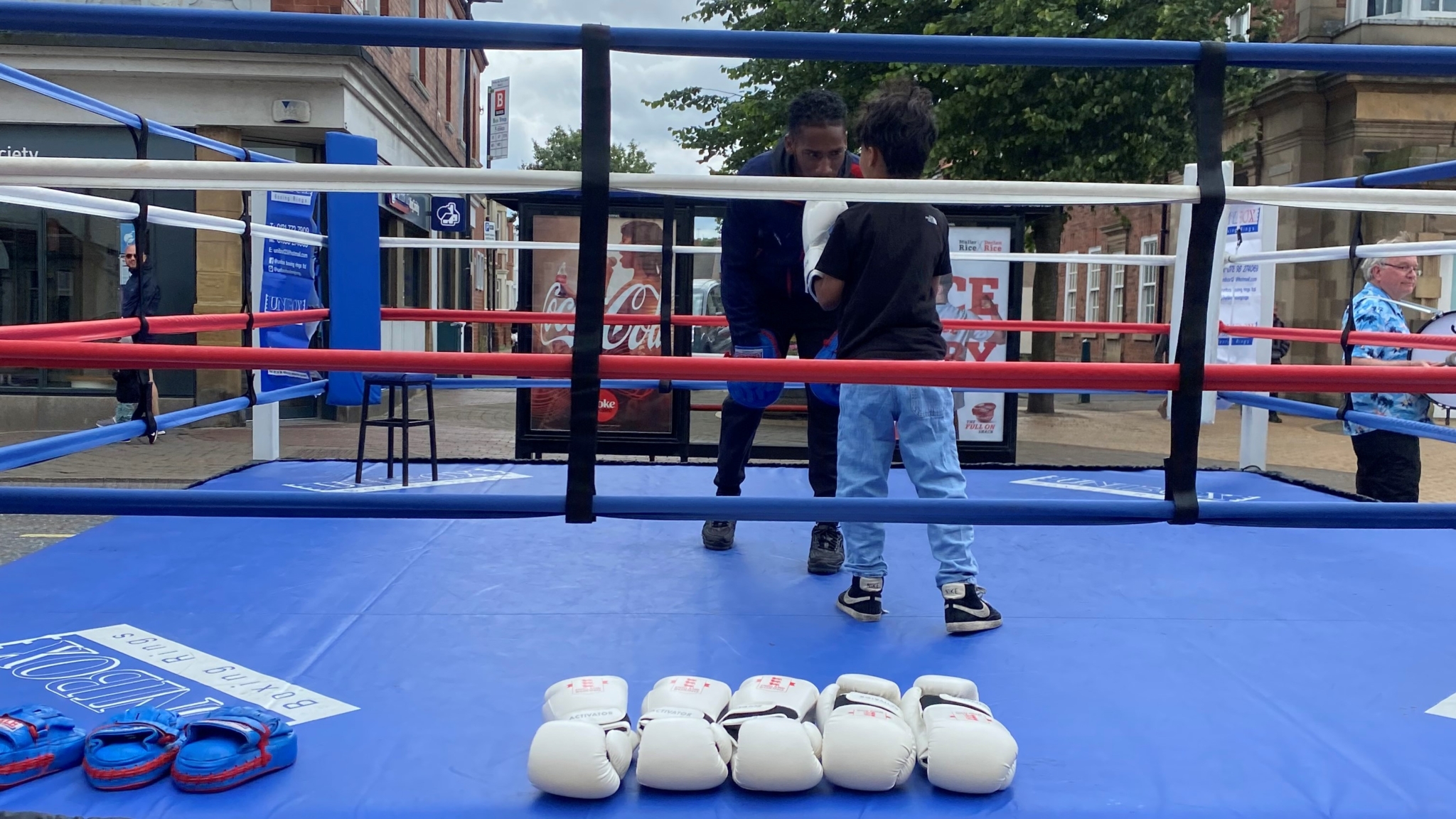 Apprentice Alys brings boxing to Whitley Bay England Boxing