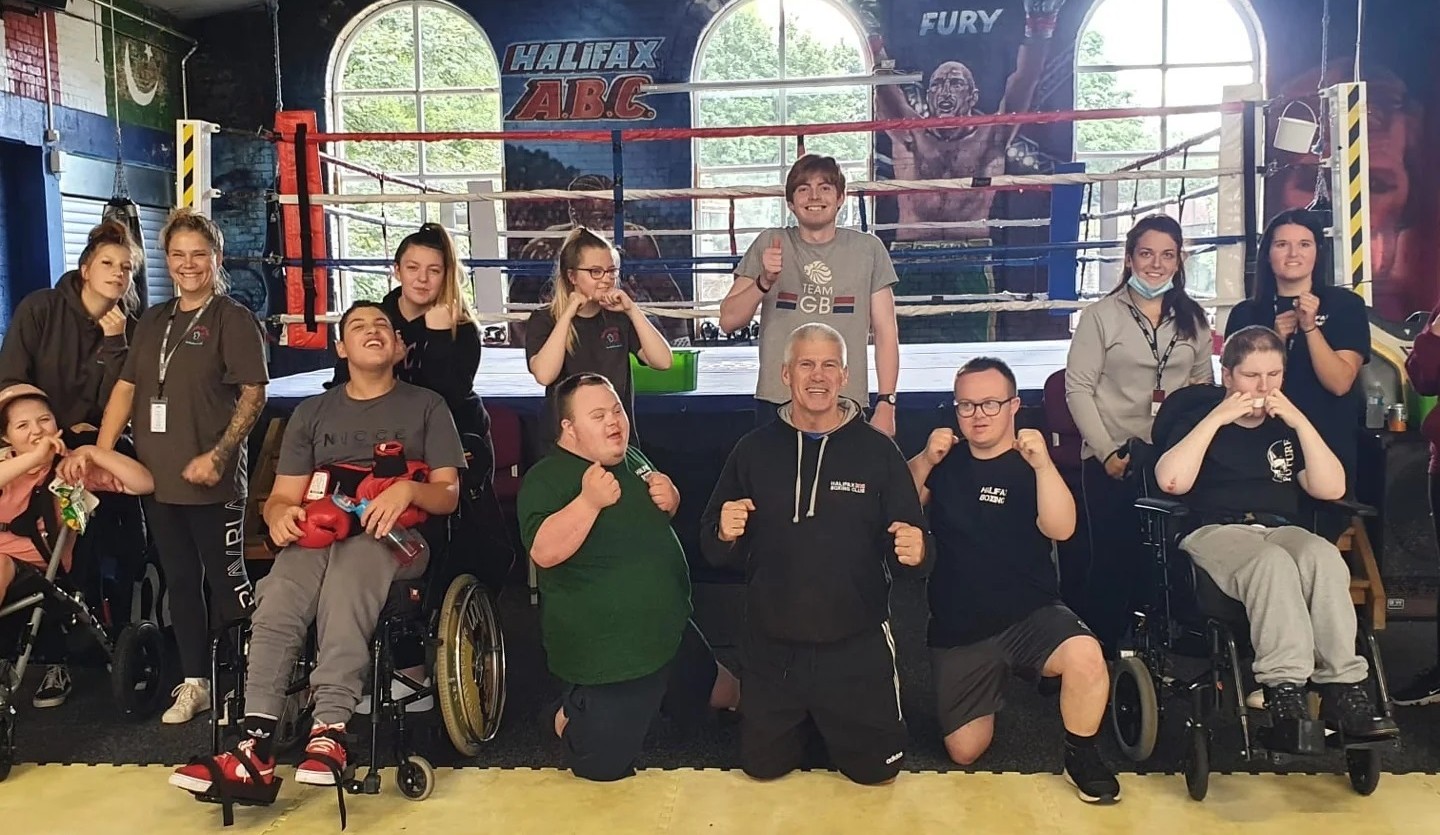 Halifax delivering boxing without barriers England Boxing